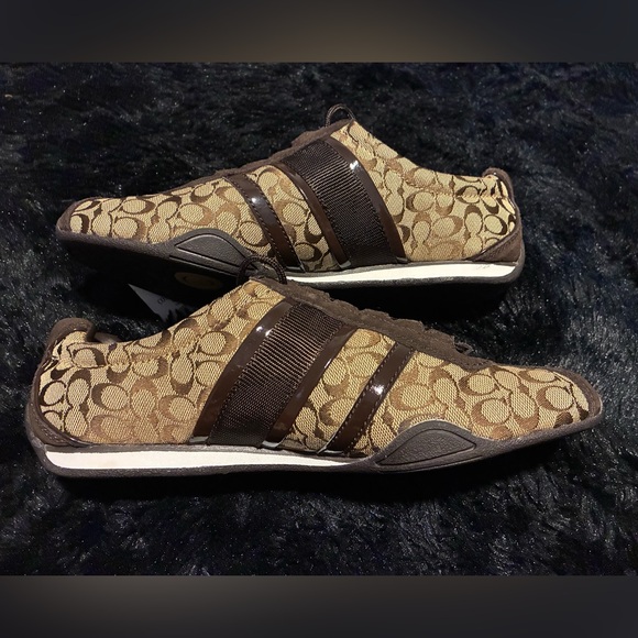 Coach Womens Remonna Low Top Lace Up Sneakers Size 8 - Picture 2 of 6